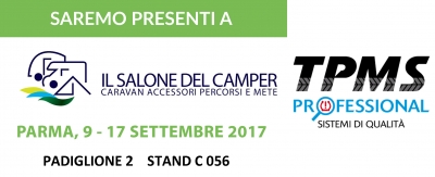 Partecipazione fiera Il salone del camper Parma