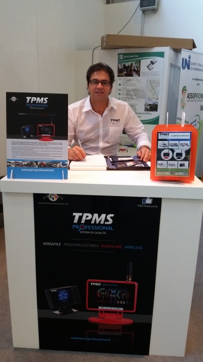 PneusNews.it recensisce TPMS Professional - Fiera di Parma &quot; IL SALONE DEL CAMPER &quot; Settembre 2016