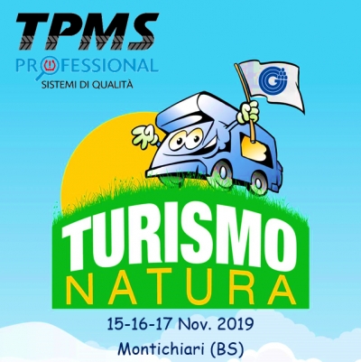 TPMS PROFESSIONAL ALLA FIERA TURISMO NATURA 15-16-17 NOV. 2019 MONTICHIARI (BS)